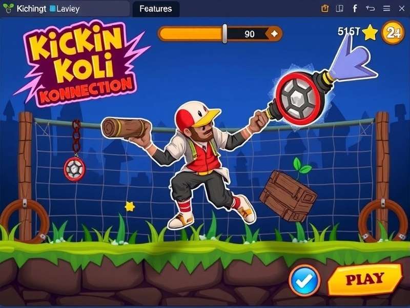 Kickin Koli Konnection Gameplay Features